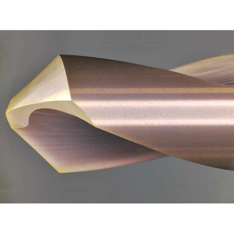 Tools Chamfer End Mill,Drill Tip with Cutting Edge for Carving, Drilling and Chamfering Suit for Alloy Steel, Hardened Steel, 90 Degree 2 Flute(1/4-2"-2CPS) Drill 1/4-2 1PCS