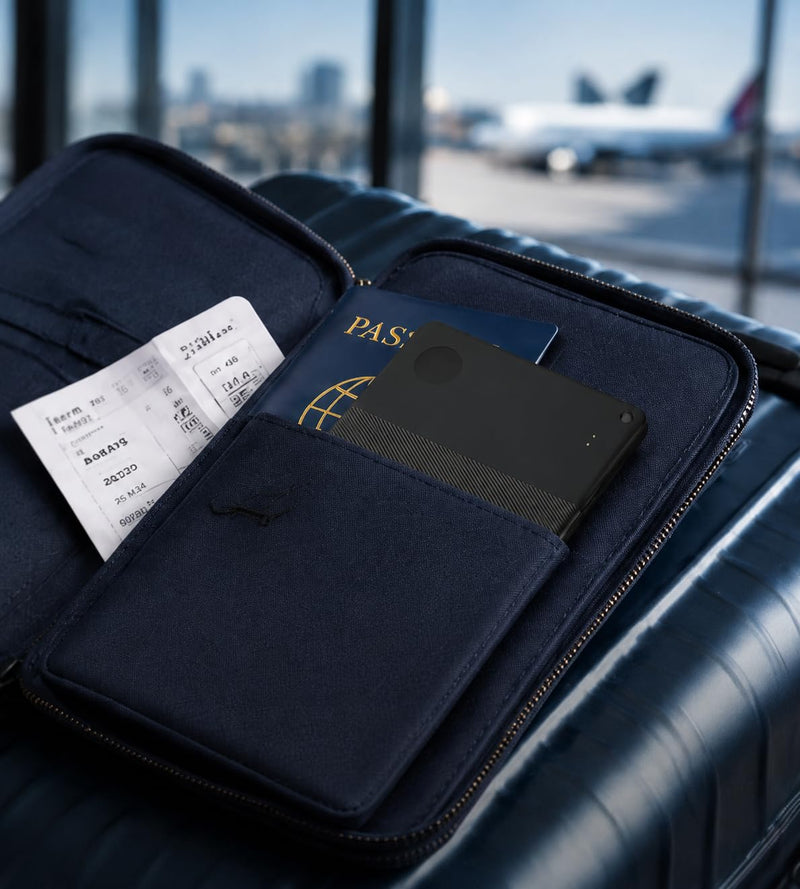 Wallet Tracker Card for Android, Ultra Thin 2.5mm Bluetooth Card Tracker, 5 Year Battery, Loud 115dB Locator for Wallet, Passport, Luggage, Works with Google Find Hub (Android Only)