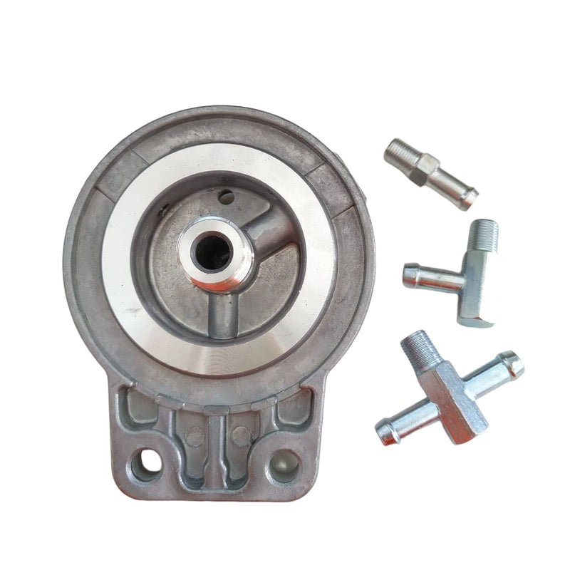 Diesel Fuel Filter Mounting Base For Yanmar Engine 4TNV84T 4TNV94 / 98 4JH4AE 4JH5E 3JH5AE 3JH5E 3TNV82A 129004-55612