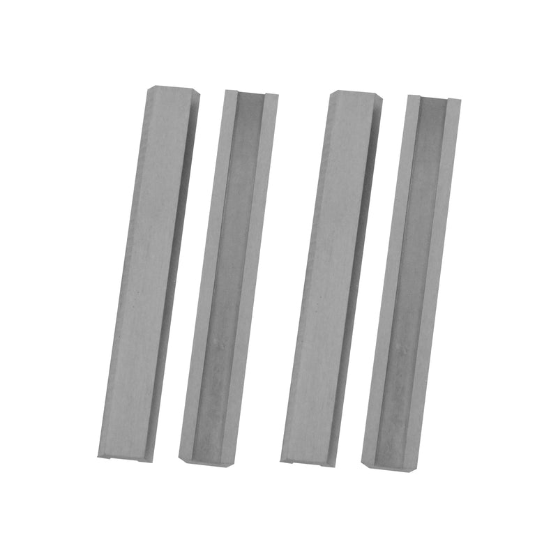 2.5" Carbide Paint Scraper Blades, Double-Edged Reversible Replacement Tungsten Steel Blades, Fit for 2.5in scraper, for Removing Paint, Wood, Glue and Grout - 4pcs 4pcs 2.5"