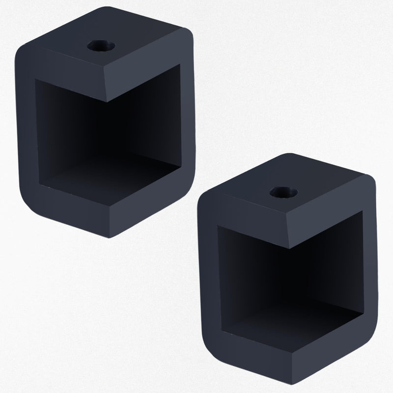 FUSCH Blue Bumper Hood Rest Bushings Short Bolt-on Compatible with Peterbilt 330 1995-1999 357 377 1987-2000 379 pre-2000 385 Replace#: 13-03510