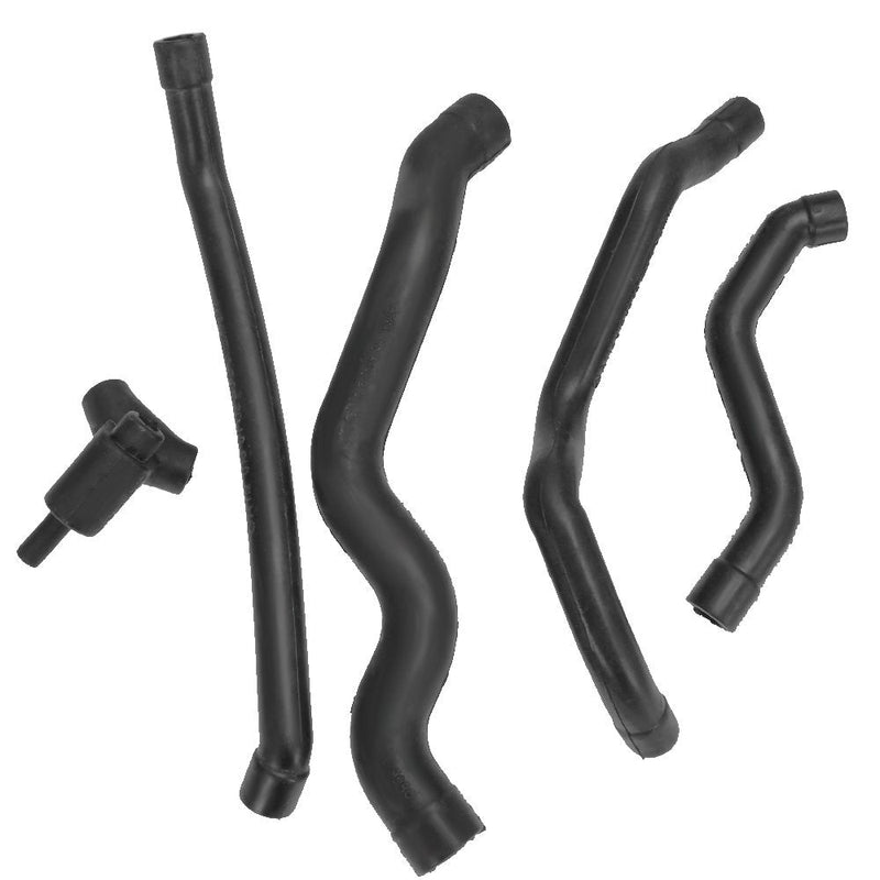 Crankcase Ventilation Hose Kit Air Intake Tube Connector for Mercedes Benz Replace #1120180382, 1120180482, 1120180282, 1120180182