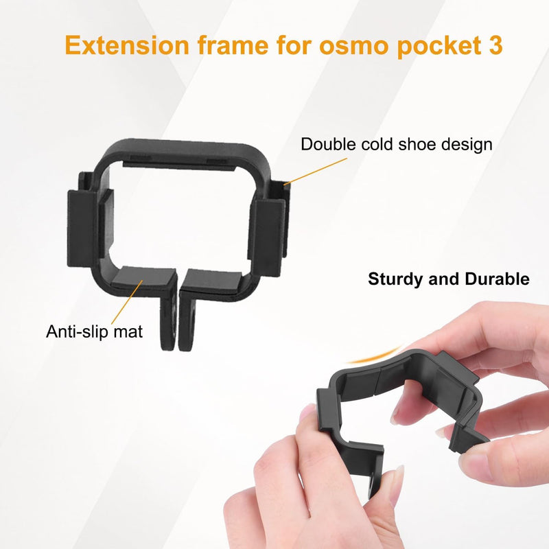 for DJI Osmo Pocket 3 Tripod, 25" Action Camera Selfie Stick Tripod Stand | With Adapter for DJI Osmo Pocket 3 4, Extendable Selfie Stick Tripod for Pocket 3 4 Action 5 GoPro Insta360 X5 Luna Ultra