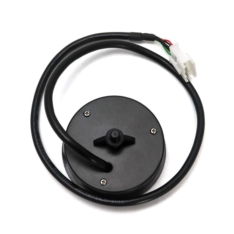 QWORK Battery Monitor Voltmeter Ammeter, Voltage Current Range 8V-80V, 0-100A Voltage Current Meter with 6.5 ft Custom Cable 8-80V 0-100A