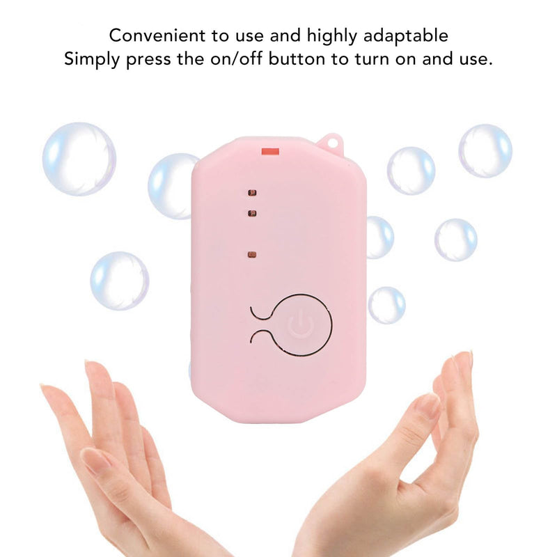 Infusion Alarm, Rechargeable Infusion Reminder Intravenous Drip Warning Device with 5 Different Alarm Sounds USB Night Light for Monitoring Fluids Work (Pink)