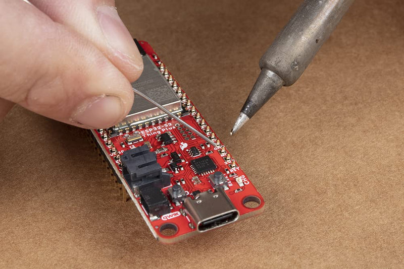 SparkFun Thing Plus - ESP32-S2 WROOM -No Bluetooth- Highly-Integrated Feather Form-Factor Development Board Equipped w/a 2.4 GHz WiFi System-on-Chip (SoC)- Transparent External Flash & RAM encryption