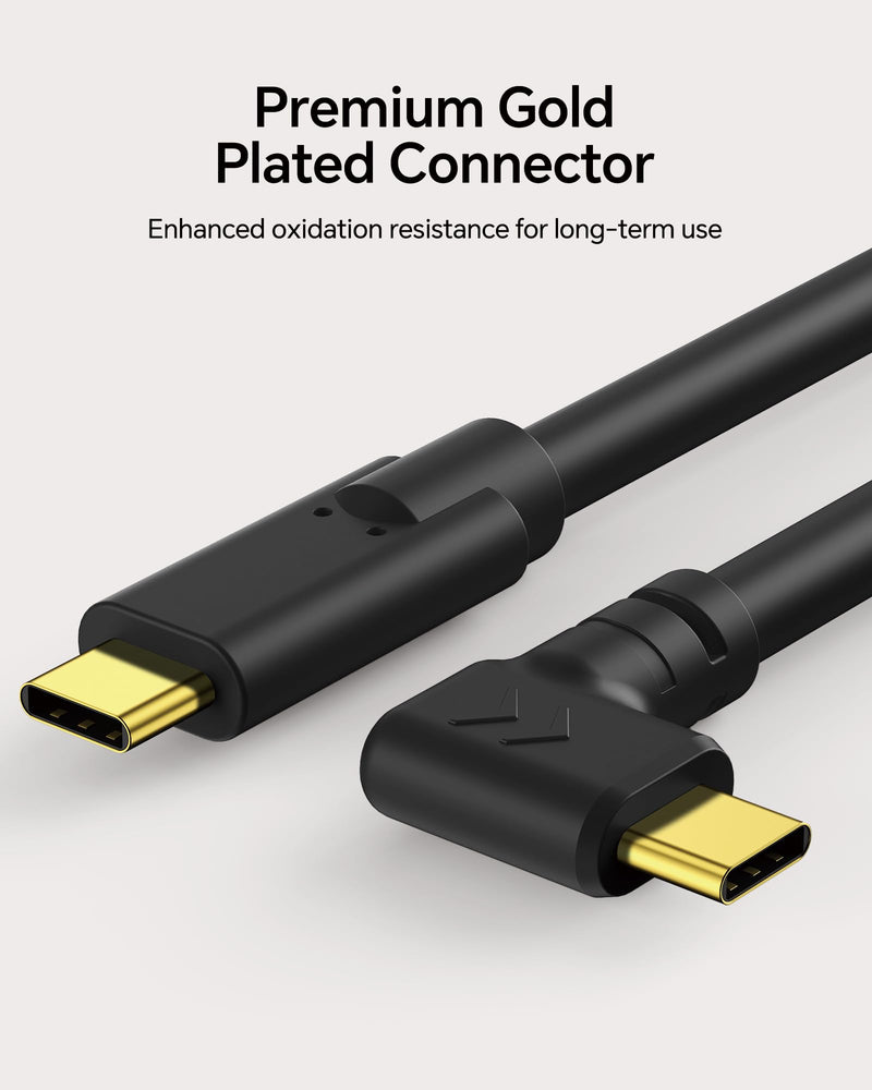 16ft-USB C Camera Transfer Cable, USB 3.2 Gen2 10Gbps Data Transfer & Live View Cord,Thickened Copper Core,Ideal for Pro Photographers, Photo Enthusiasts & Vloggers Black 16ft