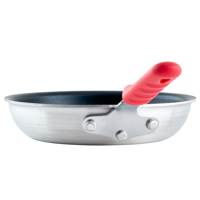 Winco Commercial-Grade Aluminium Fry Pan/Skillet, Non-Stick Finish with Cool Touch Handle, 8" 8"