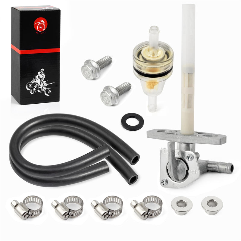 16950-KT0-831 8mm Gas Tank Fuel Valve Petcock Kit For Honda XR200R XR250R XR350R XR400R XR500R XR600R 16950-KCY-671