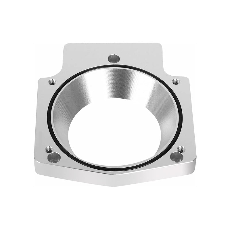102mm Aluminum Throttle Body Spacer Adapter Plate Kit Compatible with GM LS1 LS2 LS6 LS7 LSX LS Engine