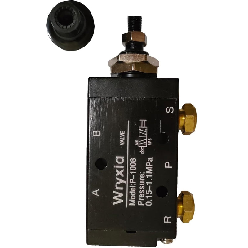 Air Valve Push-Pull 4 Way 2 Position Manual Dump Truck Tailgate Valve BAV010 Classic