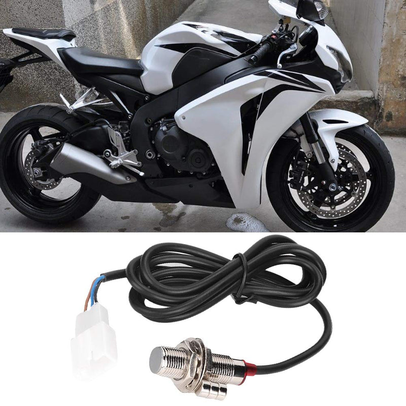 Aramox Speedometer Sensor Cable, Sensor Cable with 3 Magnet for Motorcycle Digital Odometer Speedometer