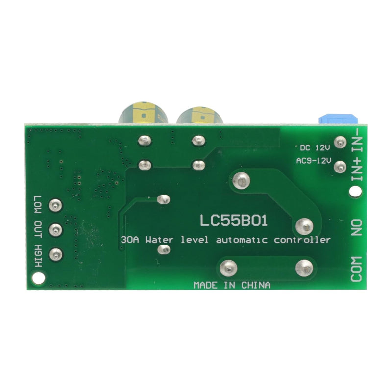30A High Power 12V Water Level Automatic Controller Liquid Sensor Switch Solenoid Valve Motor Pump Automatic Control Relay Board
