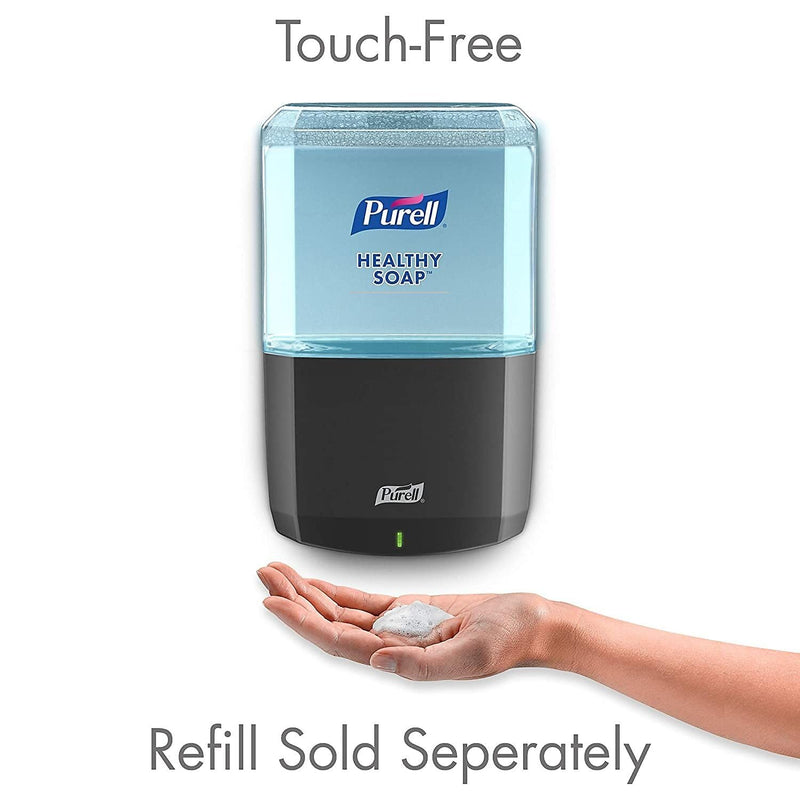PURELL ES8 Automatic Soap Dispenser, Graphite, for 1200 mL PURELL ES8 HEALTHY SOAP Refills (Pack of 1) - 7734-01 - Manufactured by GOJO, Inc. 1 Count (Pack of 1)