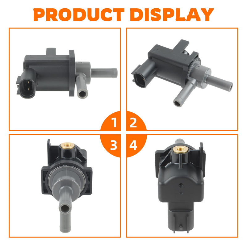 90910-12273 Vapor Canister Purge Valve Solenoid for Toyota for Highlander Prius for Lexus RX330 RX400h for Scion tC, #136200-2771, 2M1253, 73-11089, 84818-09015, 90910-12259