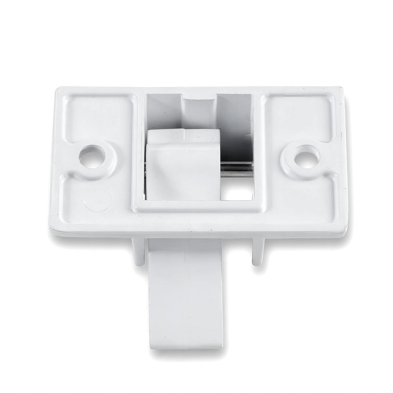 for RV Camper Trailer Bottom Mounting Bracket 8300 8500 9000 Awning Replacement White Lower （1 pc） white（T）