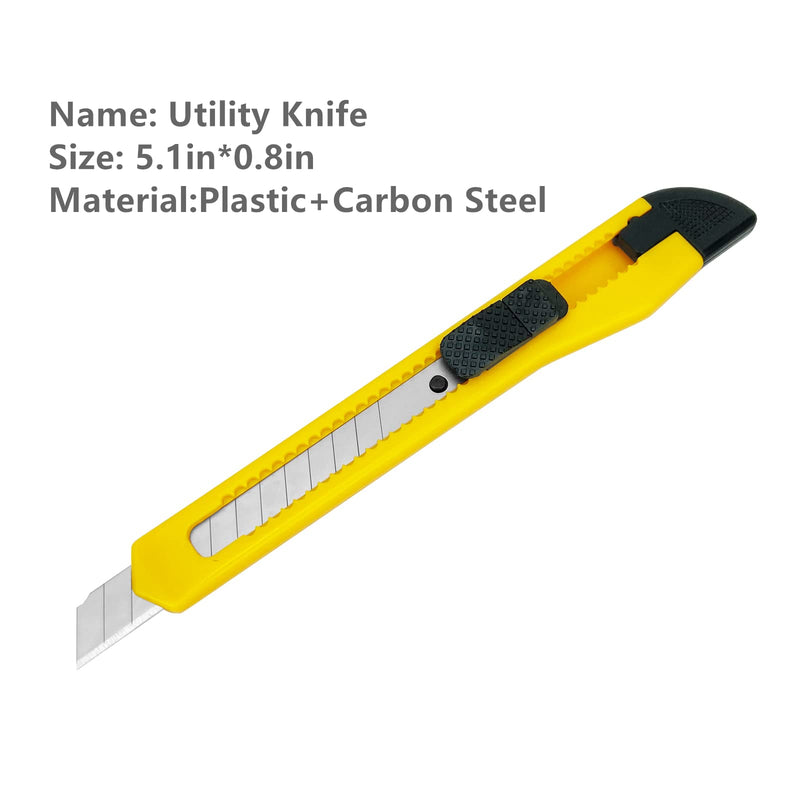 Professional Window Film Tint Install Tool Kit for Home Auto Glass Film Tint, Vinyl Film Tool Kit with 500ml Spray Bottle, Rubber Squeegee, Scraper, Utility Knife A249H01