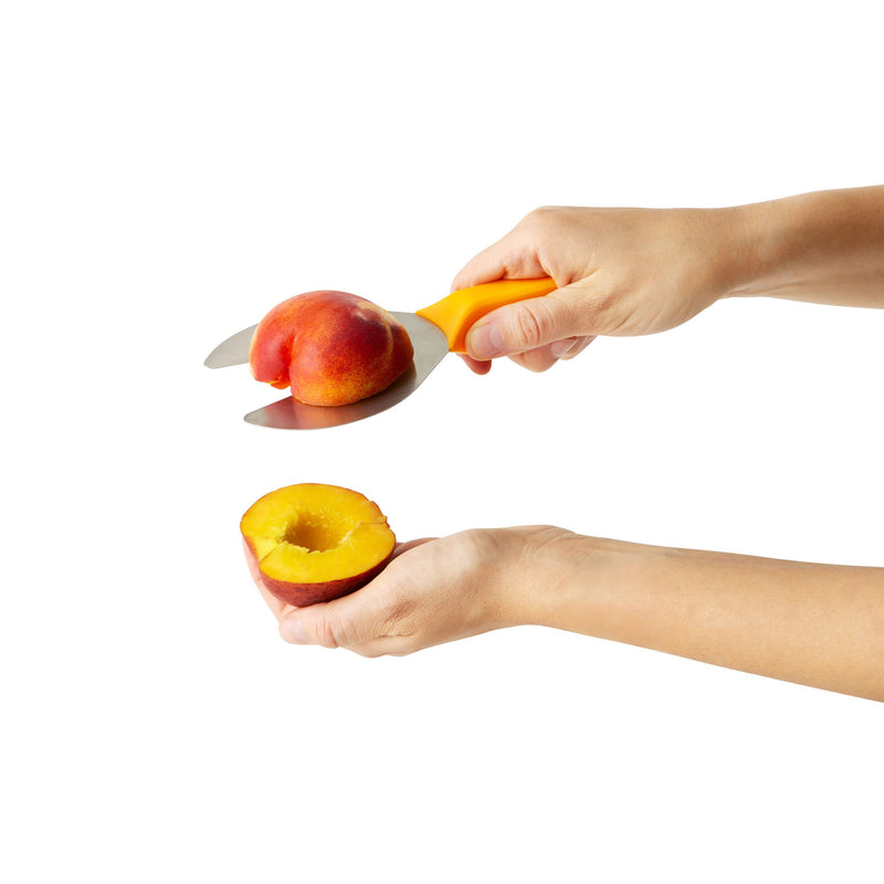 Chef'n Peachster Peach Pitter, One -,102-828-338 (Pack of 2) One (Pack of 2)