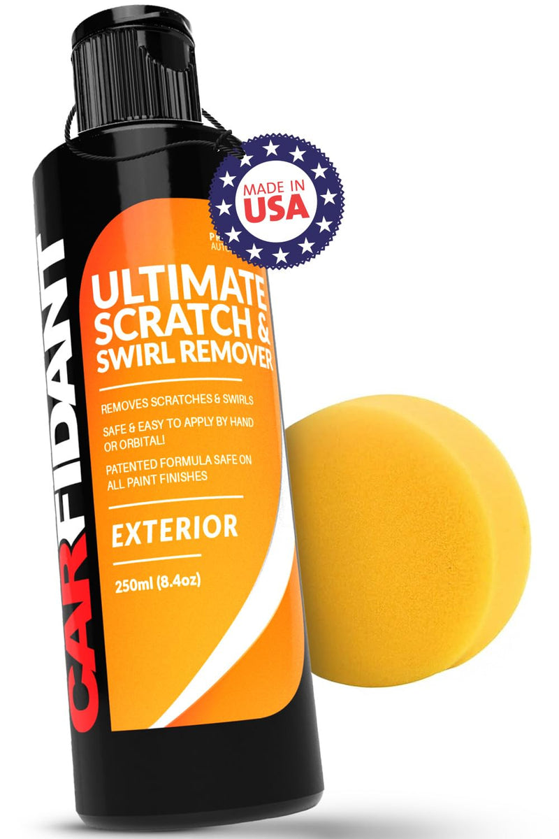 Carfidant Scratch and Swirl Remover - Car Scratch Remover for Paint Scratches - Polishing Compound for Cars Kit with Buffer Pad - Buffing Compound for Car Paint Restorer Scratch Remover Kit