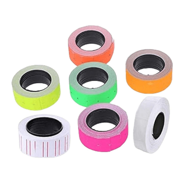 10 Rolls Price Labels for MX-5500 Price Gun Stickers 4000pcs Pink Price Gun Labels for Retail Shop Office Pricemarker Labels (Pink)