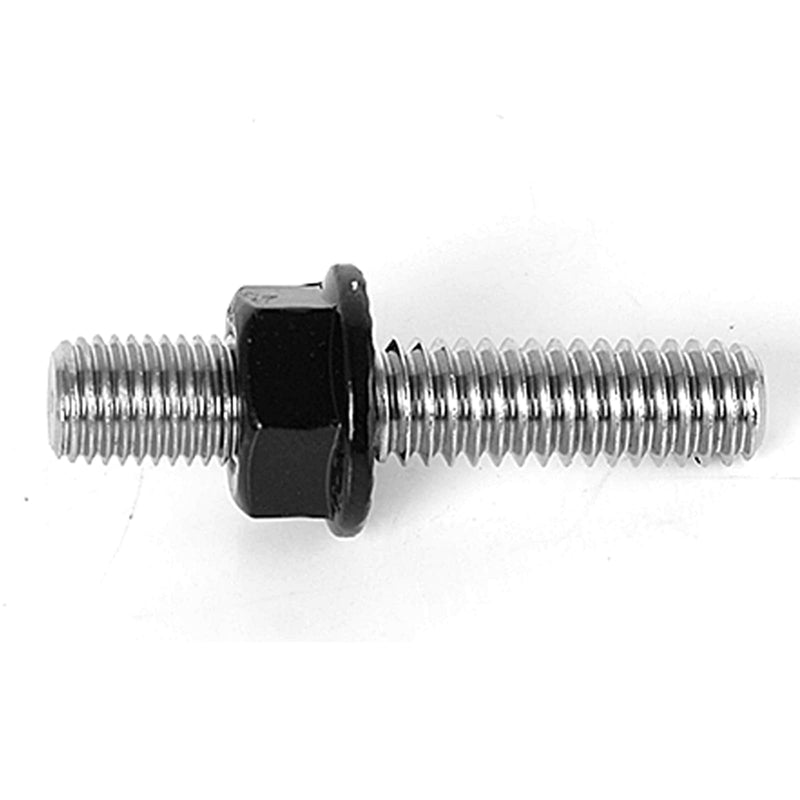 Stainless Steel Exhaust Bolt Kit for 1984-2018 Harley Big Twin Sportster XL with Flange Nut, OEM Part Number 16715-83 1671583 (4) 4
