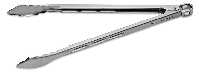 F. Dick Barbecue Tongs 40 cm, Sturdy Design, Also Suitable for Large Grilled Food, with Locking Mechanism, Universal Tongs 90156402