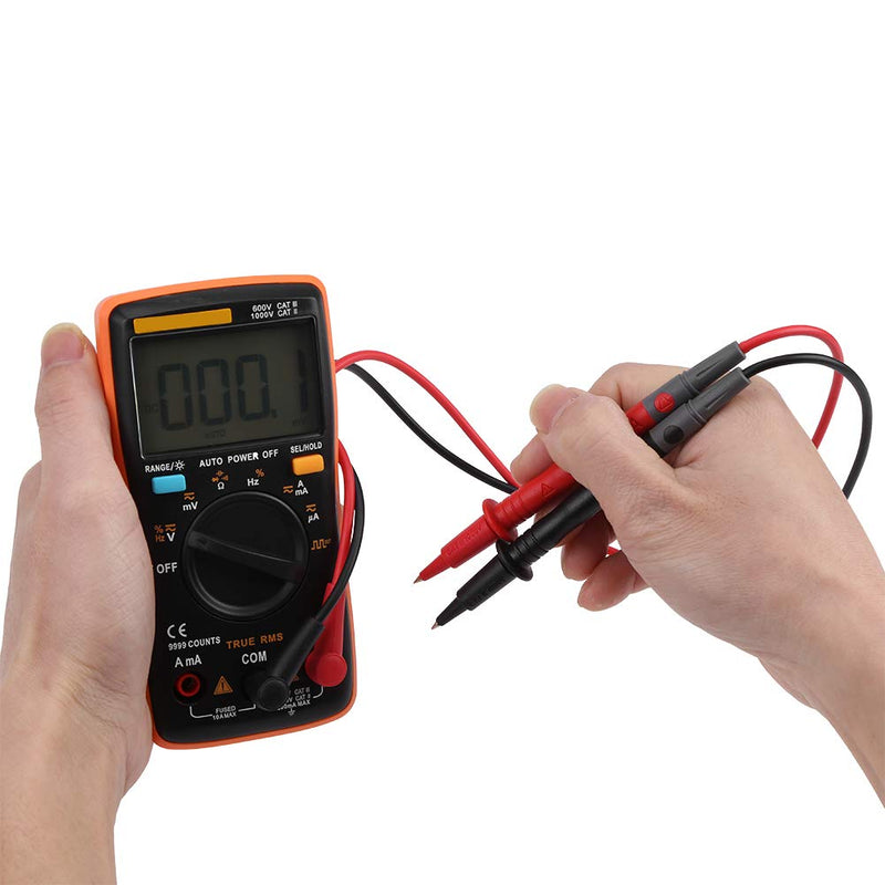 AN8008 Digital Multimeter, Automotive Multimeter, Multimeter Tester AC Voltage Ammeter Current Meter Tester (Batteries Not Included)