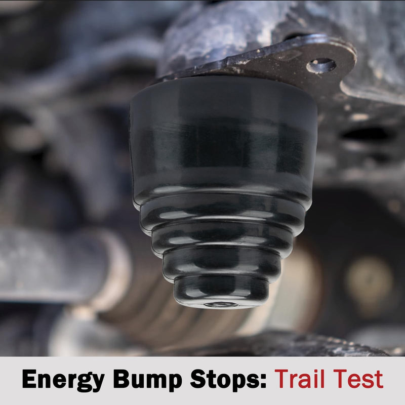 Suspension Bump Stop 9.9101G Black Universal Bump Stops Kit for Cars, Trucks and Off-Road Vehicles- Pack of 2