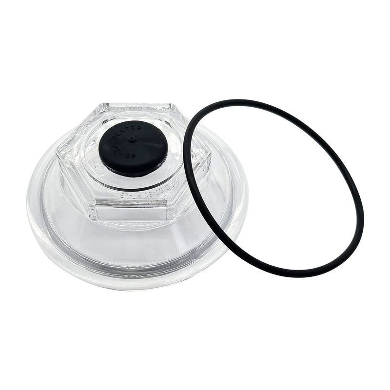 iFJF 21-36 Oil Cap Kit Replacement for Dexter 9K (AFTER 10-1-89) & 10K & 12K & 15K Axles, K71-148-00 Oil Bath Dust Caps 4.0" Thread Trailer Axle Plastic Cap (4Pcs)