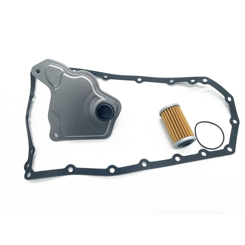JF019E RE0F10J Transmission Filter Oil Pan Gasket Kit Compatible with Nissan 2012-2021 Altima Juke Maxima Murano Pathfinder Quest Rogue Sport 1.6L 2.0L 2.5L 3.5L 3.5L Replaces 31728-29X0D 31726-3JX0A