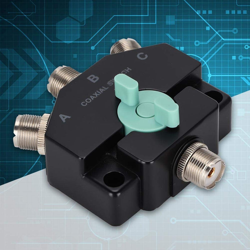 Heavy Duty Coax Switch Antenna Short- Base with 3 Port Antenna Repeater