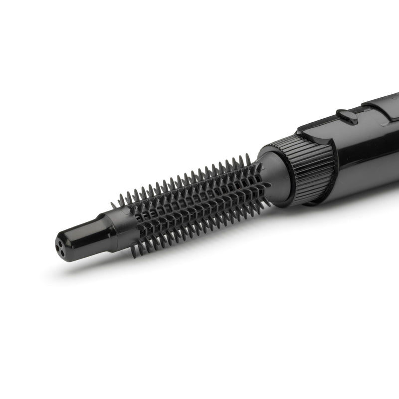 TRESemme Full Finish Air Styler - 300W Hair Dryer Brush With 3 Interchangeable Brush Heads, Curl Release Button, 3 Heat Settings, Cool Shot, Swivel Cord, Black, 5265TU