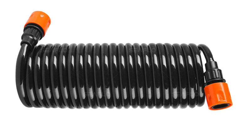 SEAFLO 20' Hosecoil Washdown System for RV, Boat, Garden Water Pump