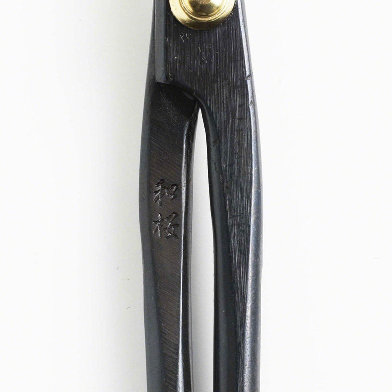 Hanafubuki Wazakura Twig Bonsai Scissors Made in Japan 7inch(180mm), Japanese Bonsai Garden Tools, Hasami Pruning Shears - Black 180.0 Millimeters Twig Long Handle Black