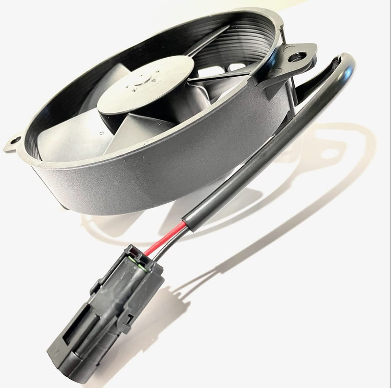SPAL 30103059 5.2" Puller Fan 12 Volt High Performance Straight Blade 342 cfm VA31-A101/46A w Weatherpack Sealed Connector