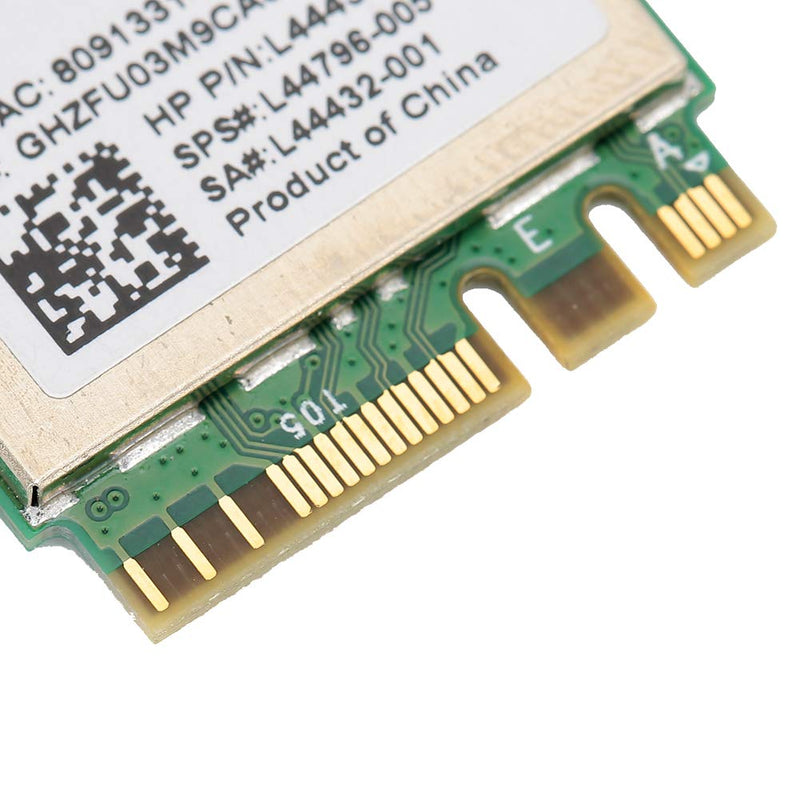 Wireless Network Adapter, Dual Band Wireless 2.4G/5Ghz Maximum 867Mbps NGFF M2 Bluetooth 5.0 Adapter, 802.11AC Compatible with 802.11A/B/G/N, RTL8822CE