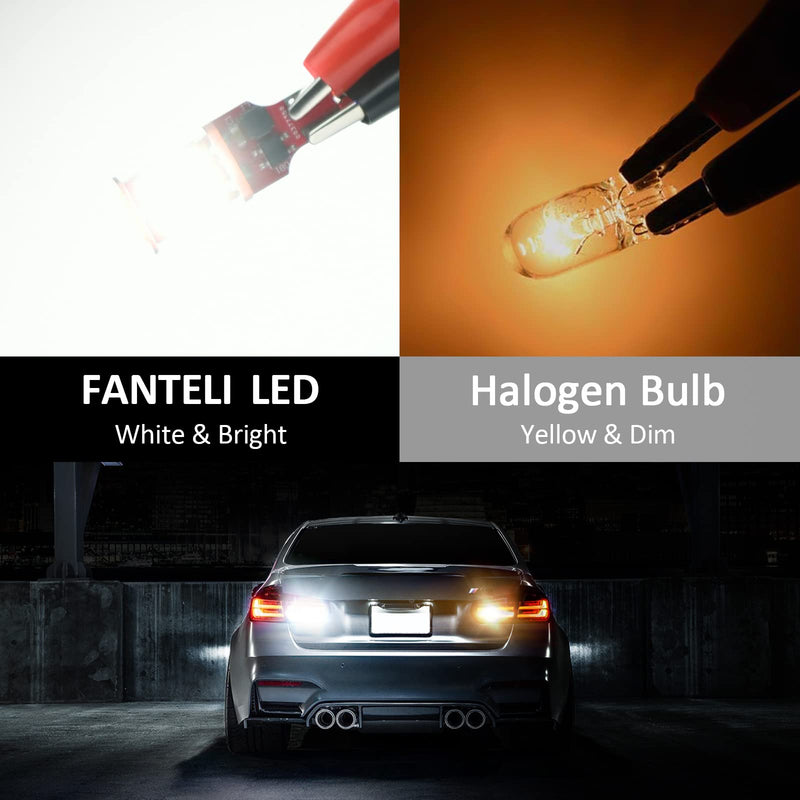 921 LED Bulb 6000K White, Strobe Flashing LED Reverse Lights, High Power 921 Bulb 21-SMD LEDs Error Free T15 912 922 906 W16W Backup Light (Upgraded, Pack of 2)