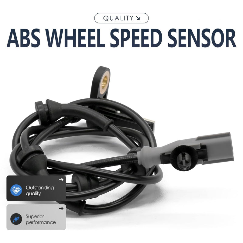 2PCS Rear Left and Right Abs Wheel Speed Sensor Compatible with Nissan Titan 479009FF1A 479019FF1A ALS2609 ALS2610 12 13 14 15 2012 2013 2014 2015