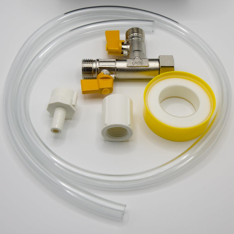 RV 3-Way by-Pass Winterizing Waterizing Water Systerm Antifreeze Pump Converter Kit, RV Water Pump Valves Replacement, 1/2" NPT