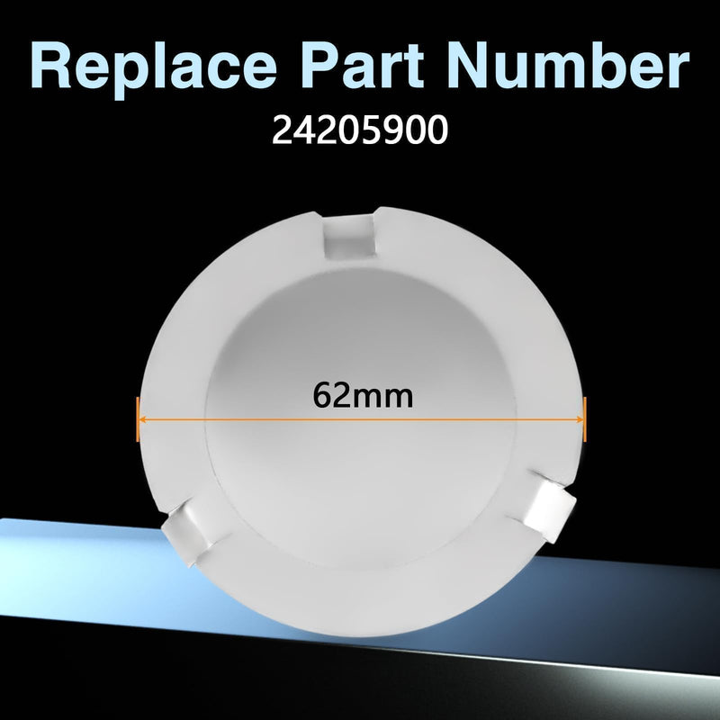 62MM Transmission Bell Housing Inspection Cover, Bellhousing Cap, Automatic Transmission Torque Converter Housing Plug Compatible with Buick Cadillac Chevrolet Hummer Replace#: 24205900