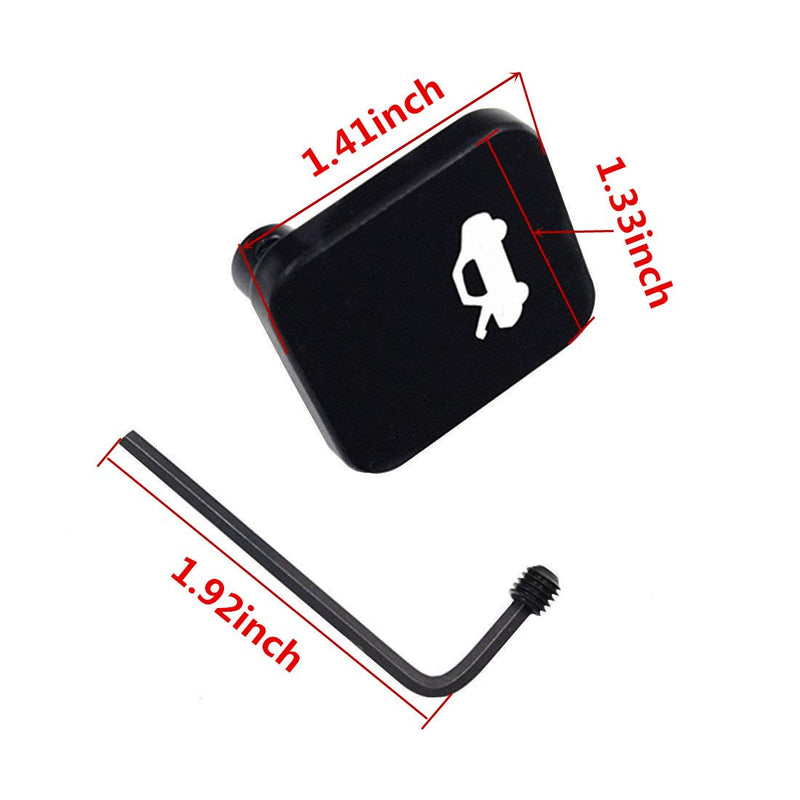 Hood Latch Release Handle Cable Repair Kit Billet Aluminum Replacement for CIVIC 1996-2005, CRV 1997-2006,Element 2003-2011 Black