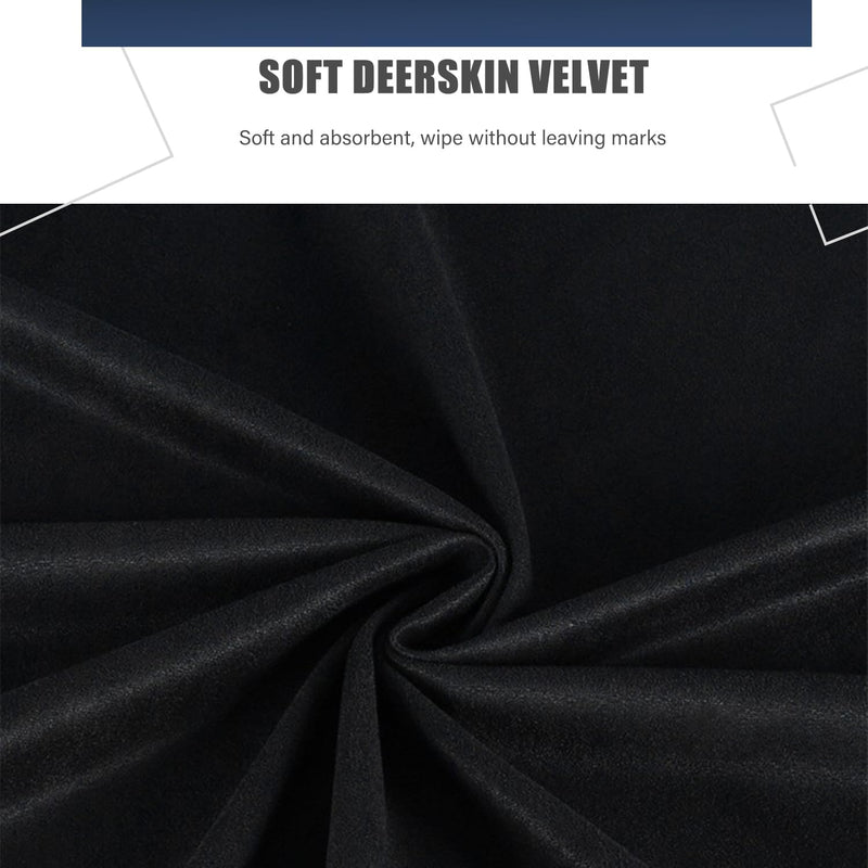 2 Pack Microfiber Liner Cleaning Cloth 15" 16" MacBook Air/MacBook Pro Screen Keyboard Imprint Protection, Keyboard Protector Compatible with MacBook Air 15.3" /MacBook Pro 15"/MacBook Pro 16"-Black 13.19" x 8.66" Black（2 Pack）
