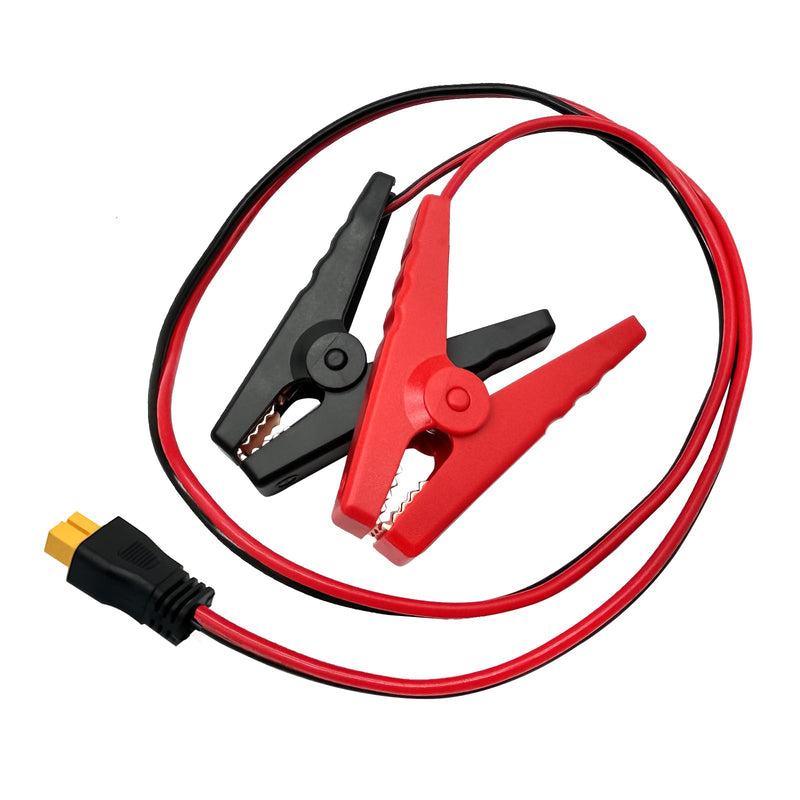 XT60 Female to Battery Alligator Clip Cable XT60 Connector with Battery Clip Power Charging Cable