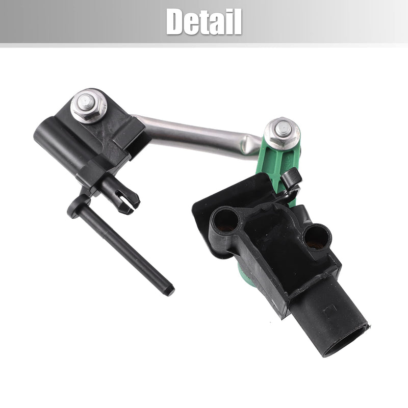 X AUTOHAUX 7P0 616 214 Front Right Side Air Suspension Ride Height Level Sensor for Volkswagen Touareg 2011-2018