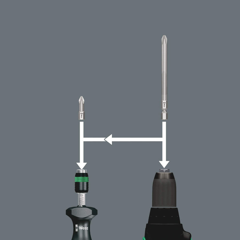 WERA 05051042001 Kraftform Kompakt 60, Imperial, 17 Pieces