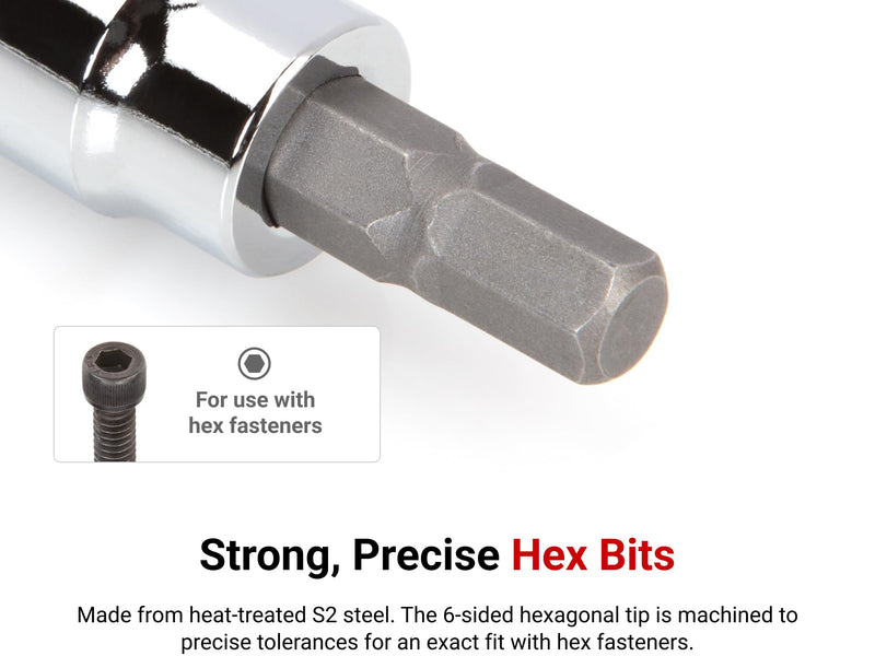 TEKTON 3/8 Inch Drive x 10 mm Hex Bit Socket | SHB13210 Standard