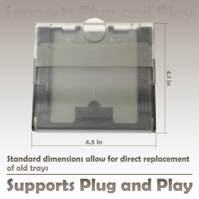 3Inch Paper Tray Compatible with Canon Selphy CP1500 CP1300 CP1200 CP910 CP900 Photo Printer Cassette, Supports 54x86mm Postcard Size Photo Paper Tray Replacement, Smooth Feeding