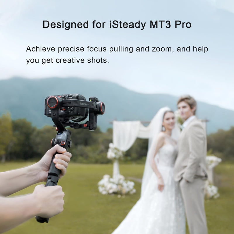 Hohem HAP-F01 Follow Focus Motor/Zoom Controller for Hohem iSteady MT3 Pro Gimbal