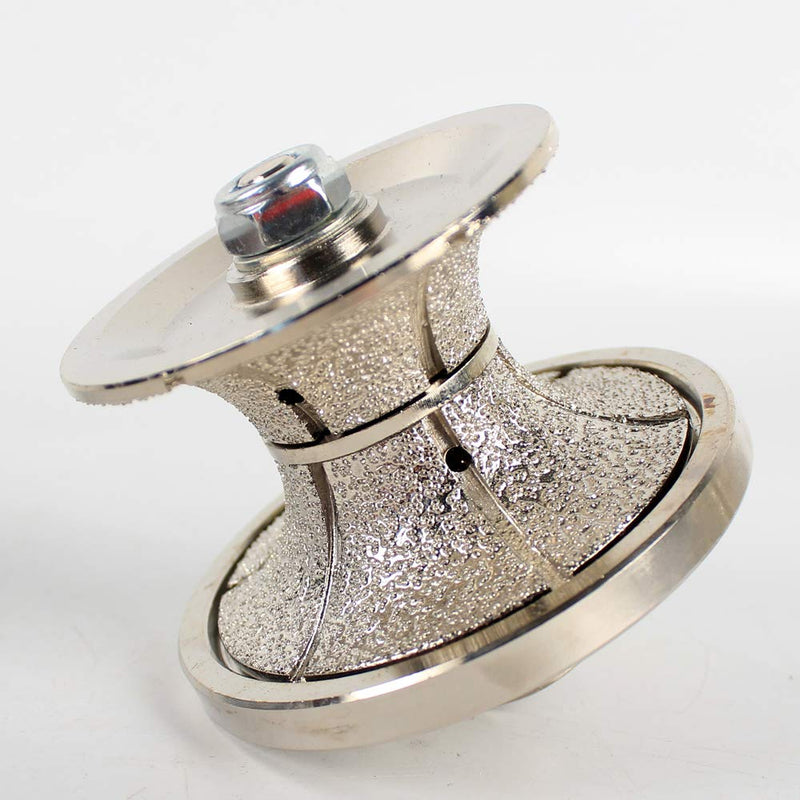 V40(1-1/2") 40mm Full Bullnose Diamond Hand Profiler/Router Bits with 5/8-11 Thread for Granite Countertop
