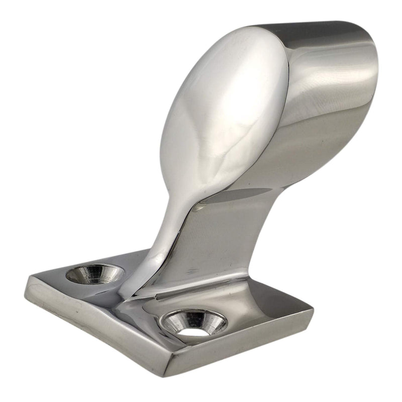 NRC&XRC 316 Stainless Steel Hand Rail Fitting, 60° End-Right/Center/Front-Lift HandRail Fitting for7/8inch Tube OD Marine Boat Yacht 2PACK 60degree End-Right